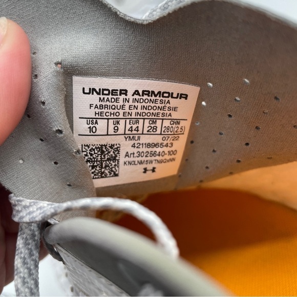 Under Armour Magnetico Clone Pro 2.0 Premier FG White Soccer Cleats Size 10 Mens - Picture 14 of 14